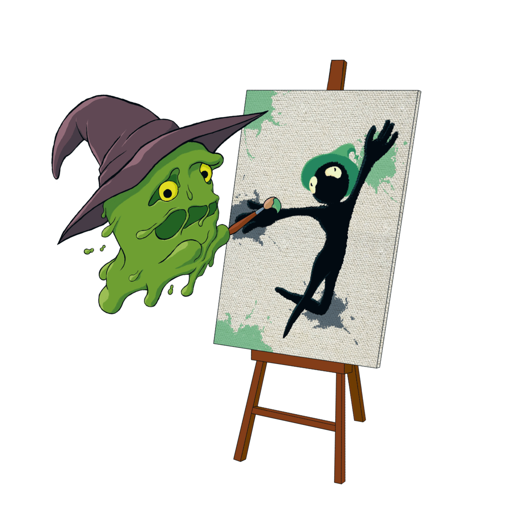 Slime Wizard 2D Fanart